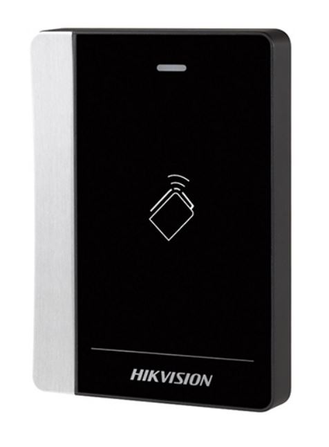 HIKVISION Wiegand 26/34, RS-485, IP64 kültéri, 125kHz olvasó, DS-K1102AE